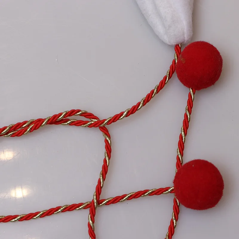 

Boys Girls Christmas Hat Fleeced Xmas Cute Santa Claus Snowman Elk Hats Decoration Xmas Cap For Party Decor