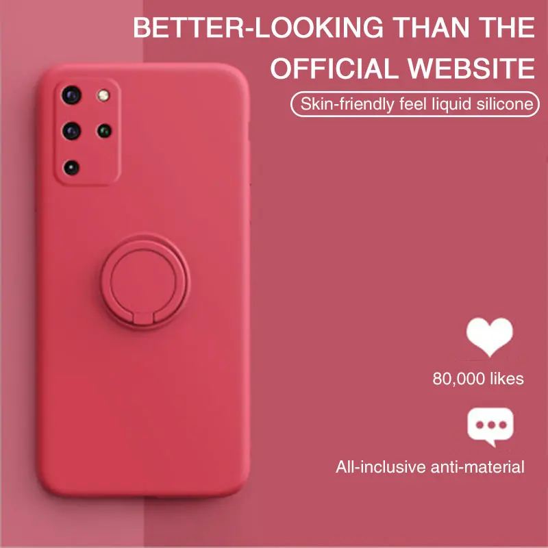 

Shockproof Case for Samsung Galaxy S20 FE S21 Ultra S10 Plus S8 S9 Silicone Phone Cases for Samsung Note 20 10 Plus Back Cover