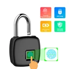 Защитный дверной замок Smart Keyless USB Перезаряжаемый замок отпечатков пальцев для шкафчика спортивная школа цинковый сплав металл Противоугонная Ультра