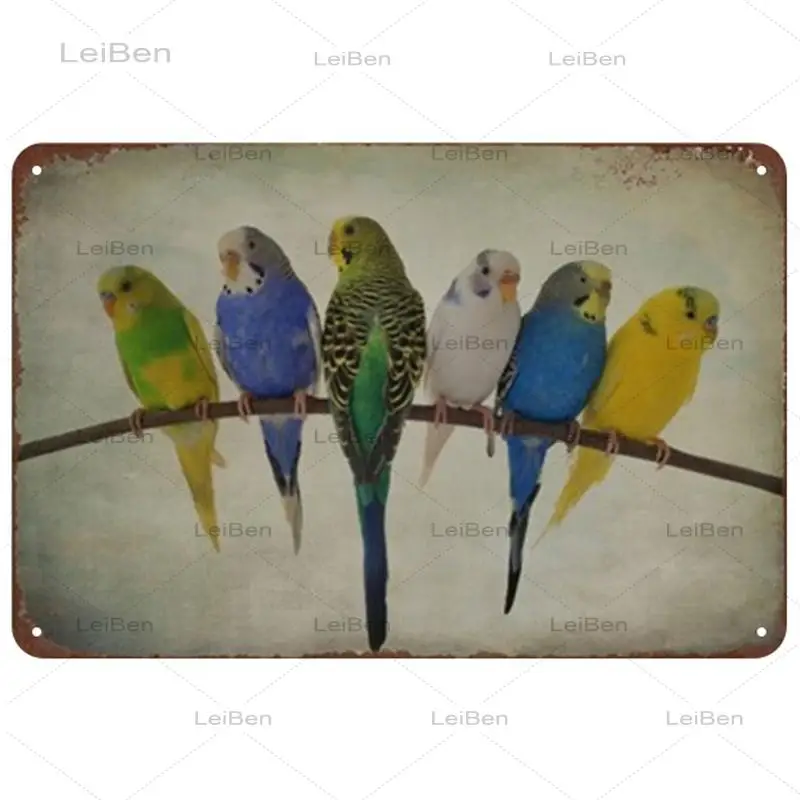 Металлический жестяной знак в виде животного фламинго старомодное потертое