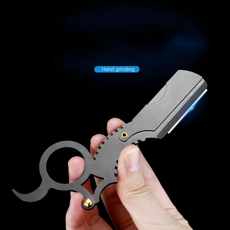 Бритва Парикмахерская с прямыми краями инструменты для стрижки бороды бровей