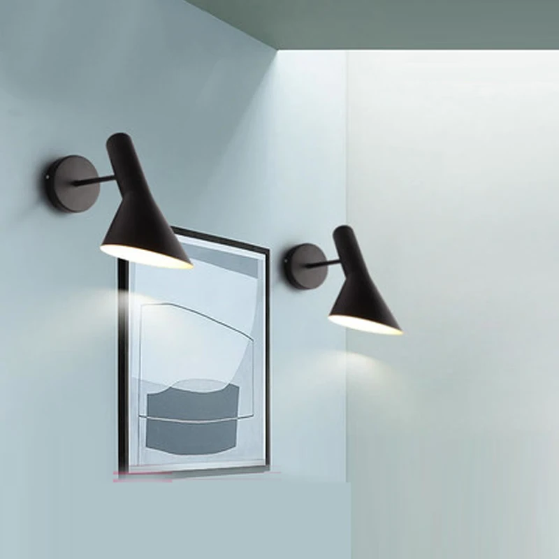 Скандинавский светодиодный настенный светильник Современный простой дизайн