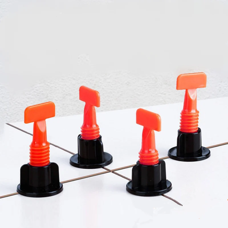 10pcs Reuseable Tile Leveling System Clips Adjustable Locator Spacers Flooring Wall Tiles Ceramic Level Wedges Construction Tool