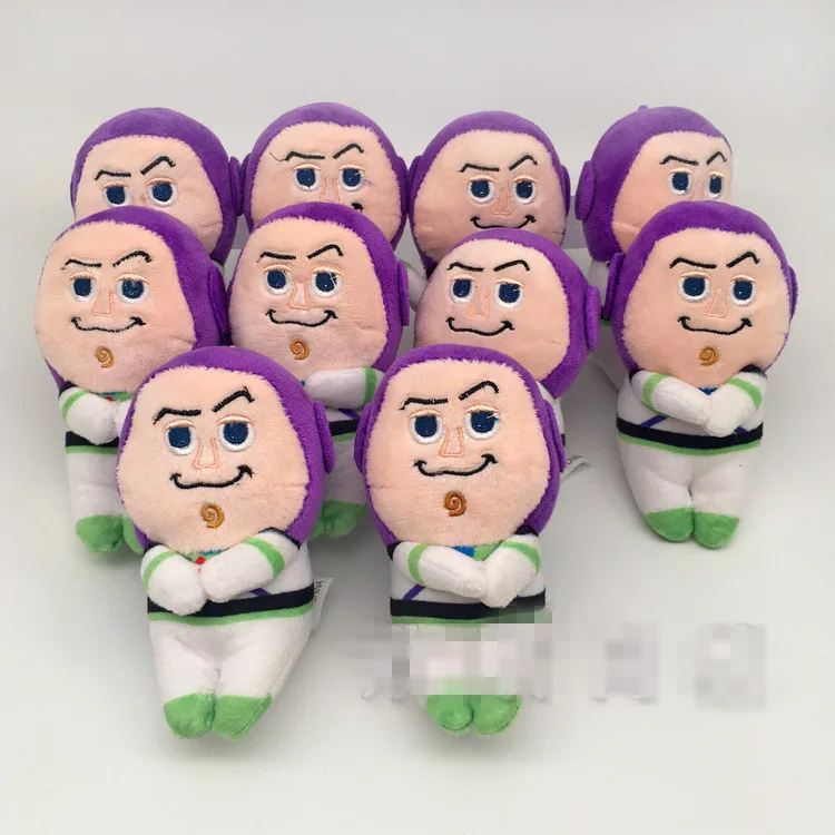 20 шт./лот 12 см Плюшевые игрушки История 4 Вуди и Джесси Buzzy куклы peluches брелок pelucia