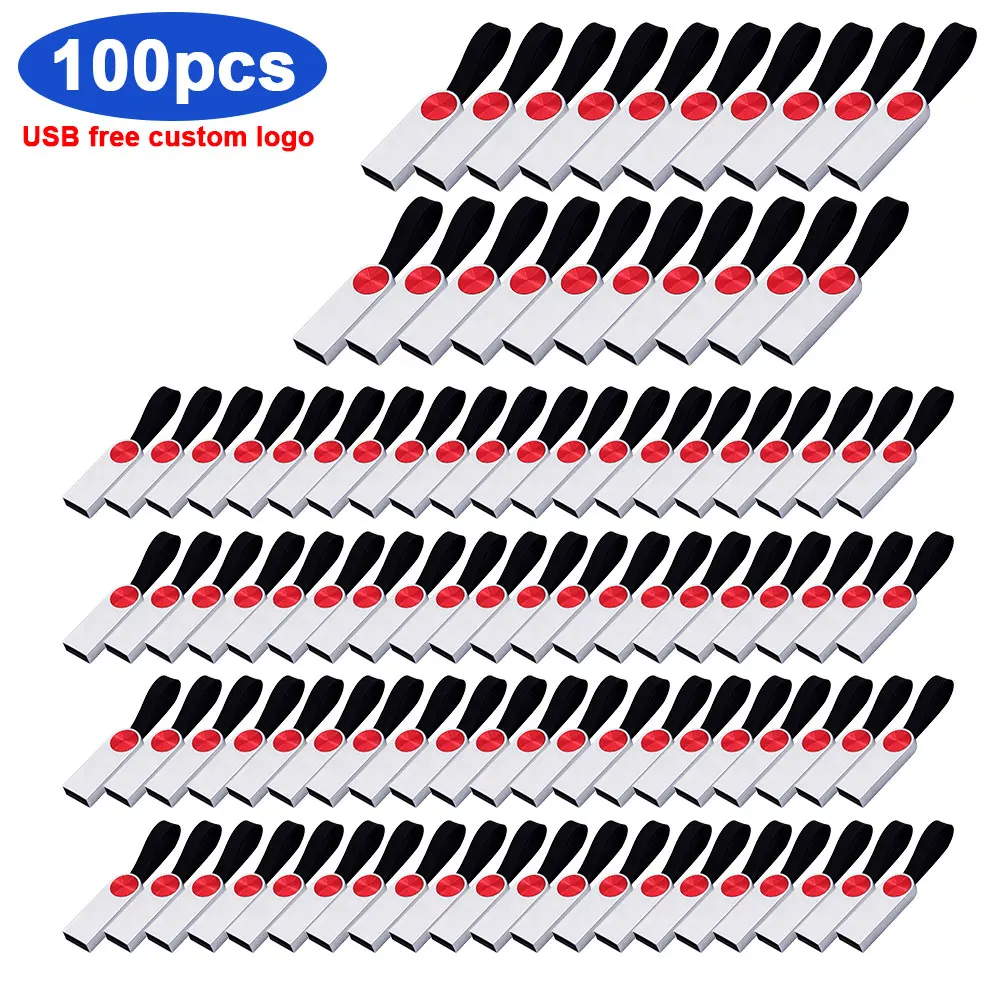 

100pcs/lot Free Print Logo Usb Flash Drive Metal Waterproof Pen Drive 2.0 Pendrive 4GB 8GB 16GB 32GB 64GB Flash Memory Card