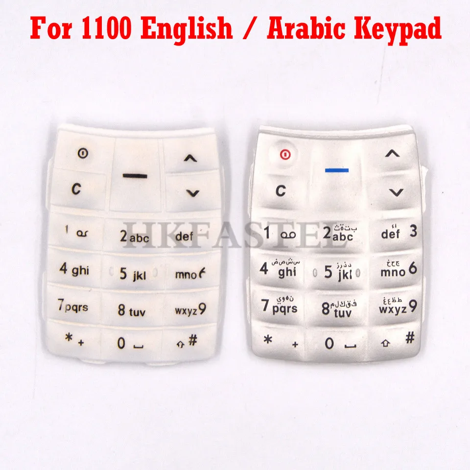 Для Nokia 1100 новый мобильный телефон английская/арабская клавиатура для сменный