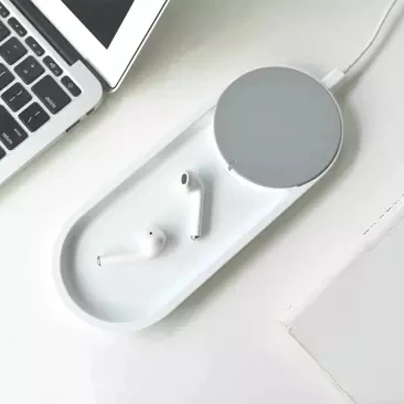 Youpin Small Night light Wireless Charger Set Charging Touch Operation Eye Protection Warm Color Light Switch | Электроника