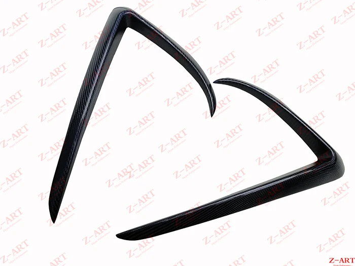 Z ART углеродное волокно Передняя створка для Tesla модель 3 переднего бампера