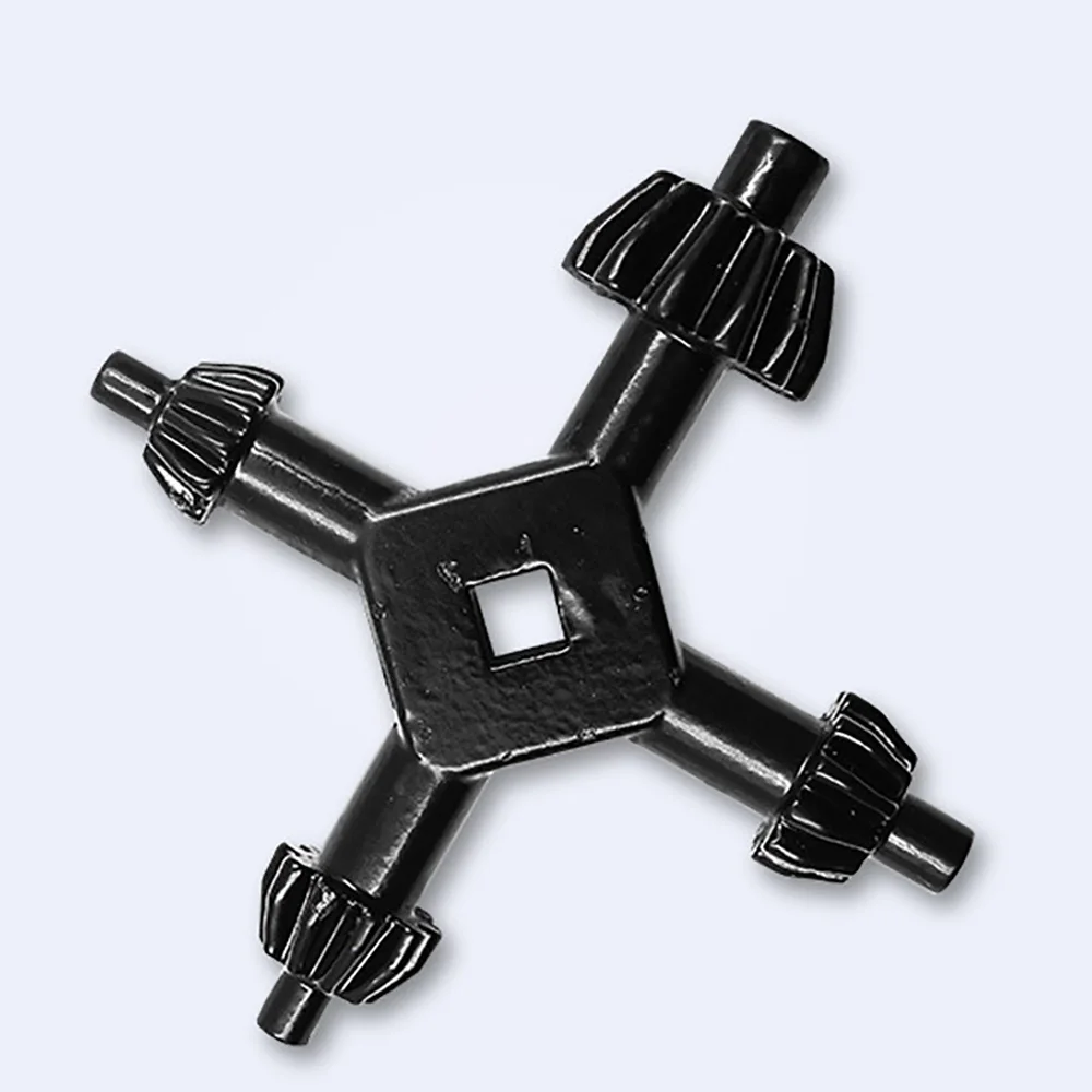 4 Way Drill Press Chuck Key Durable Carbon Steel Combination Chuck Key For Drill Presses Power Tools