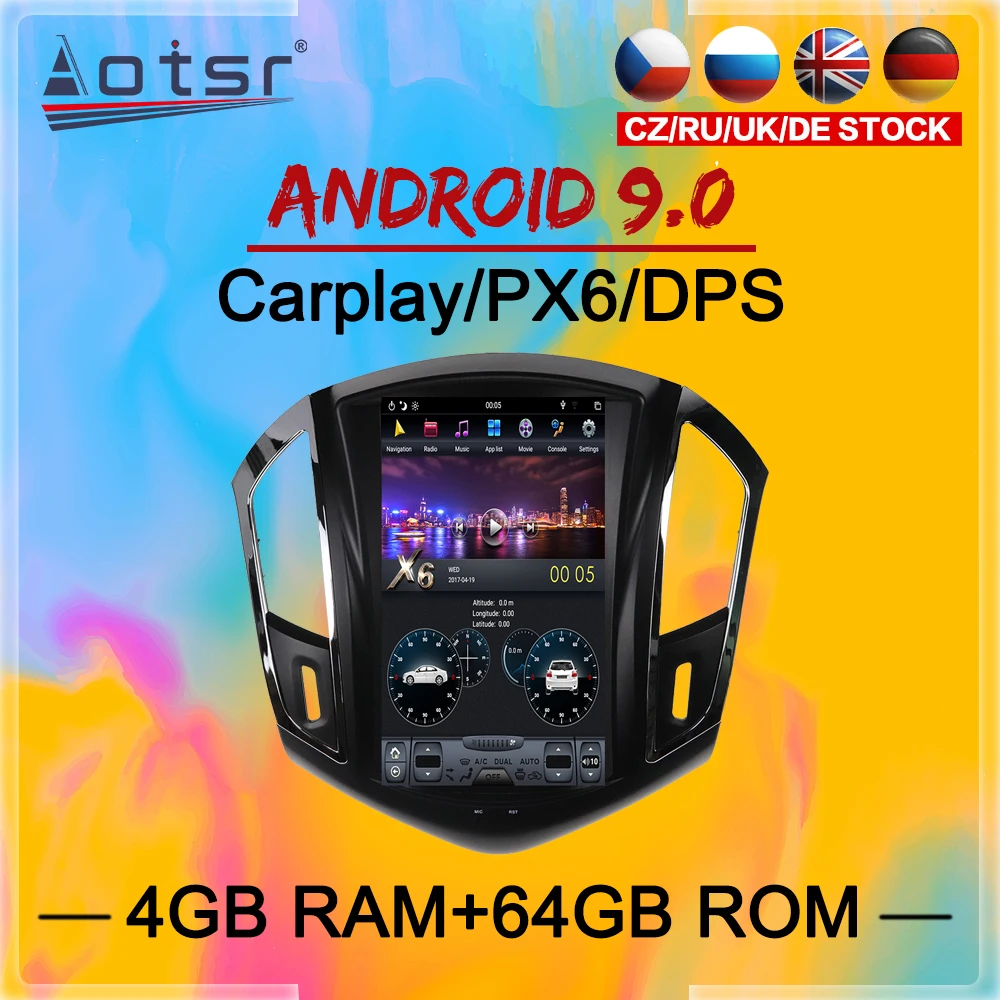 Для Chevrolet Cruze Android магнитола Регистраторы 2012 2013 2015 Автомобильный мультимедийный