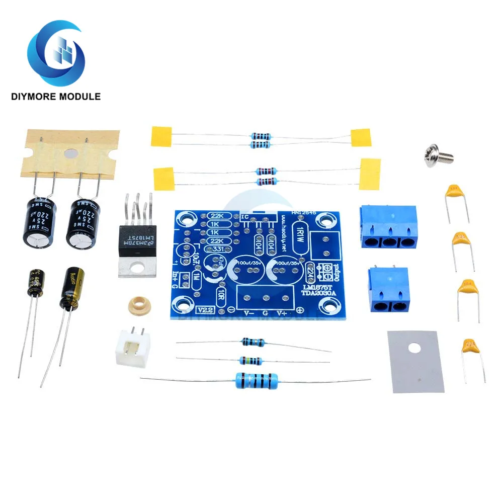 Моноусилитель LM1875T комплект для самостоятельной сборки аудио Hi Fi 30 Вт усилитель