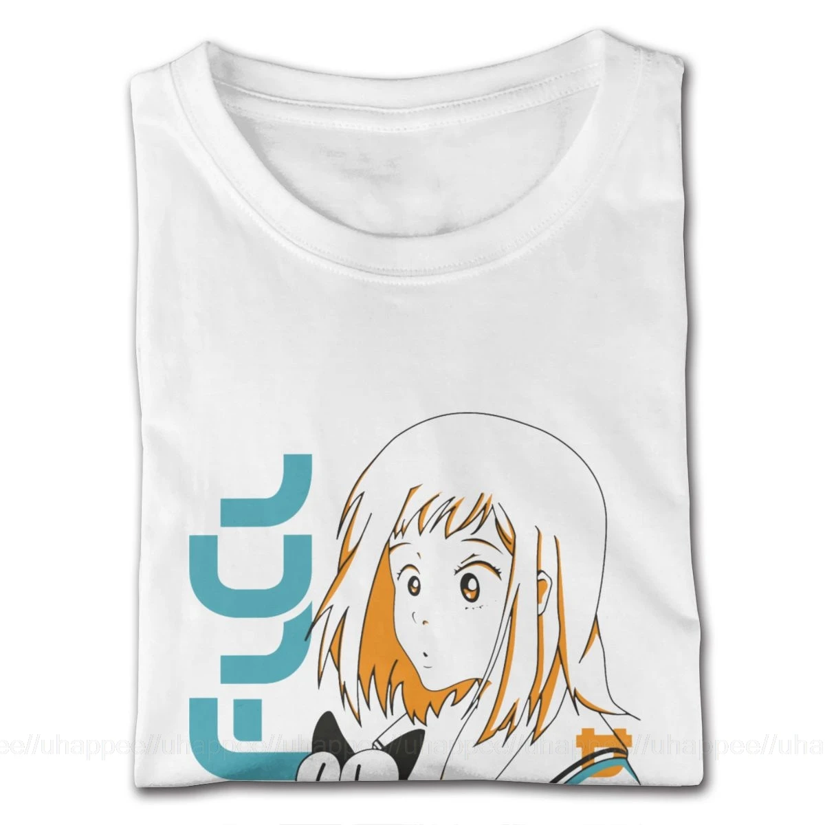 Большая и высокая футболка FLCL Mamimi and Ta kun для мужчин крутая Модная брендовая