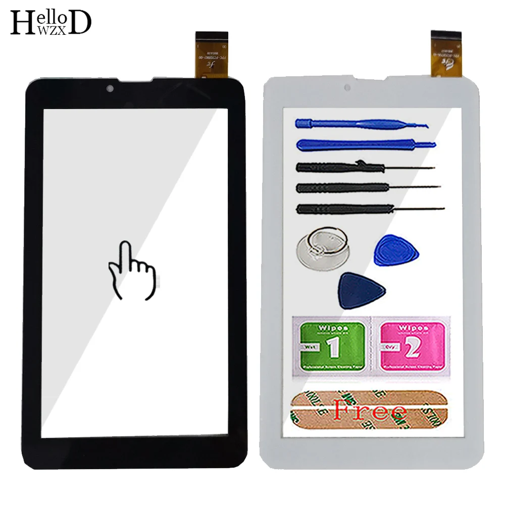 

Сенсорный экран 7 дюймов, сенсор для BQ-7061G Fuji 3G BQ 7601, планшетный ПК, сенсорный экран, дигитайзер, сенсор, передний экран сенсорный экран со стек...