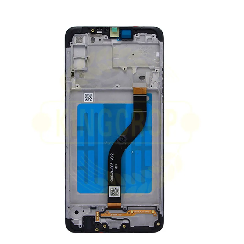 Для samsung galaxy A20s ЖК дигитайзер дисплей сенсорный экран для samsung A207F/DS A207FN A207U A207W A207G/DS ЖК с рамкой