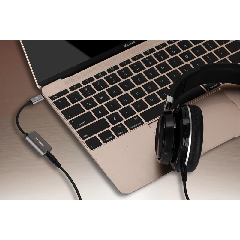 Momax HT1 elite USB C adapter (USB to 3.5mm headphone jack) Clear sound quality Plug and play Alloy interface Connecting line | Мобильные