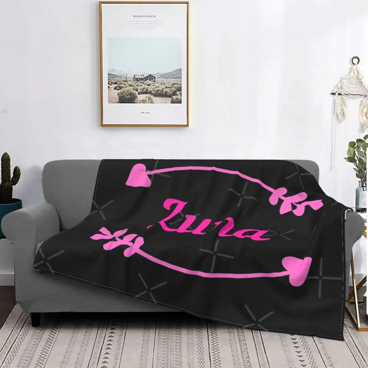 

Покрывало Luna в виде милой девушки, покрывало для кровати, покрывало 90, летнее одеяло, плед и одеяло