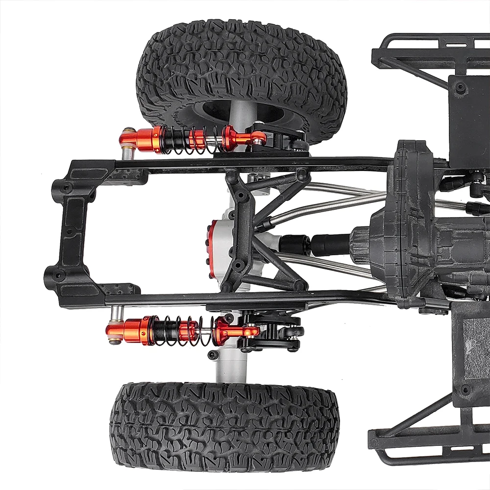 AXSPEED-Juego de amortiguadores de suspensi&oacute;n para coche teledirigido, Kit Cantilever, 1:10, Axial SCX10 II 90046-5