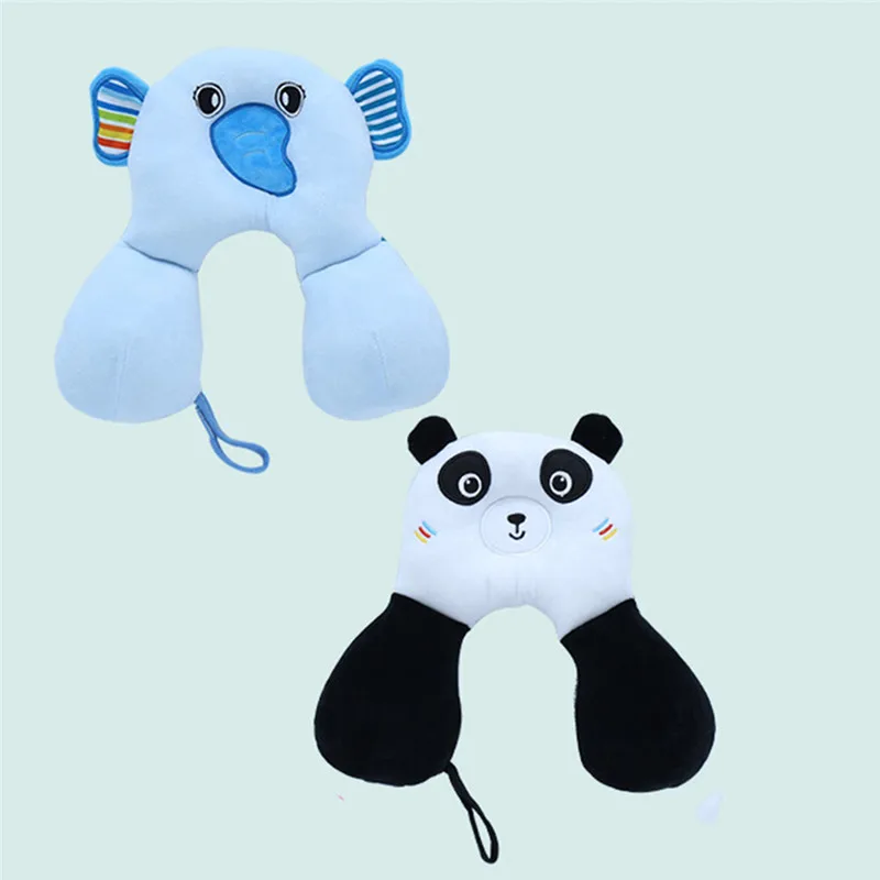 

Cartoon Baby Neck Pillow Children Stroller Car Seat U-Shape Head Pillows Kids Travel Headrest Neck Support Protection Cushions