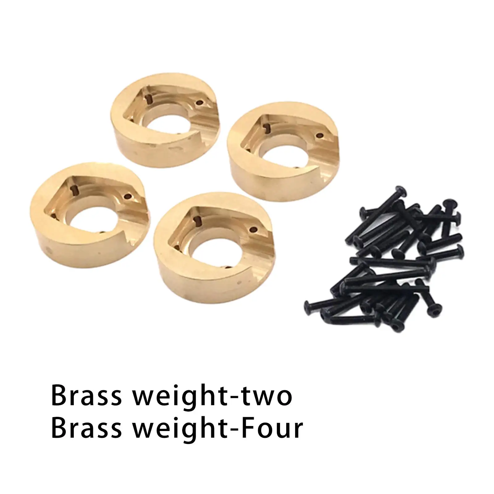 

1:10 Counterweight Fit for YK4102 4103 4082 RC Car Crawler Upgrade Spare Parts