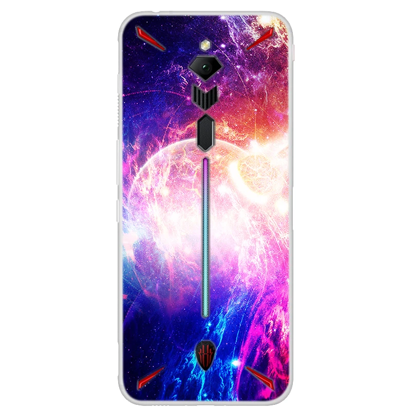 Тонкий силиконовый чехол для zte Nubia Red Magic 3 6 65 ''NX629 Funda мягкий с принтом