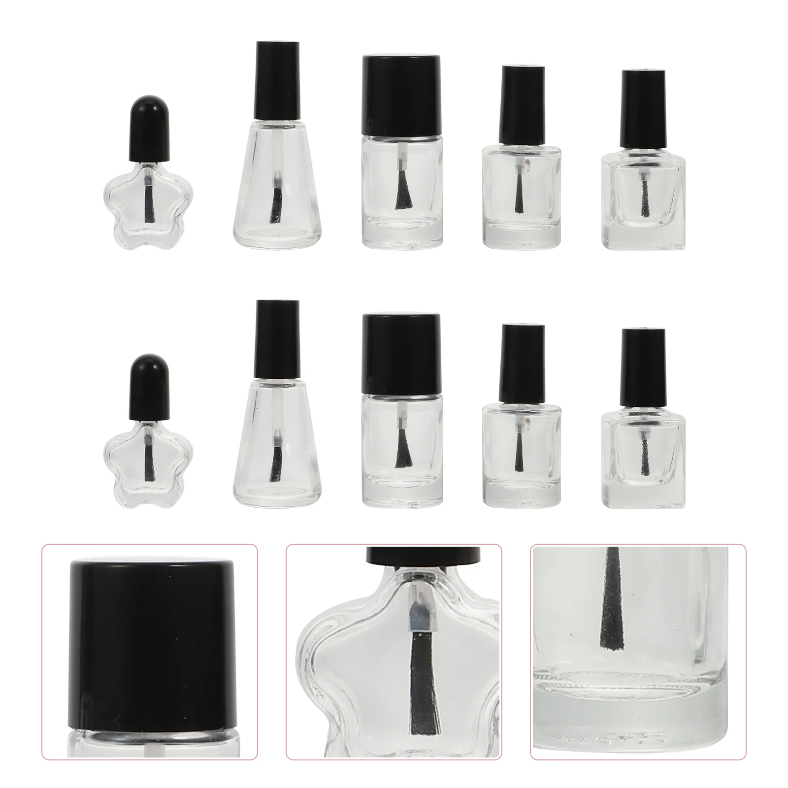 

10 шт., бутылочки для лака для ногтей
