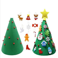 2020 2021 year gifts kids toys children child baby christmas hat christmas tree diy felt toy decoration christmas gift 50x70cm