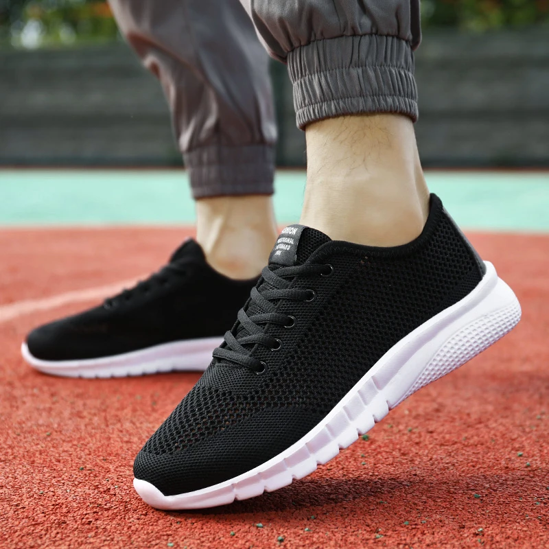 

Men's Shoes Ventilation Shoes Sneakers Light And Comfortable 2021 New Luxe Breathable Fashion Summer Casual Sneaker