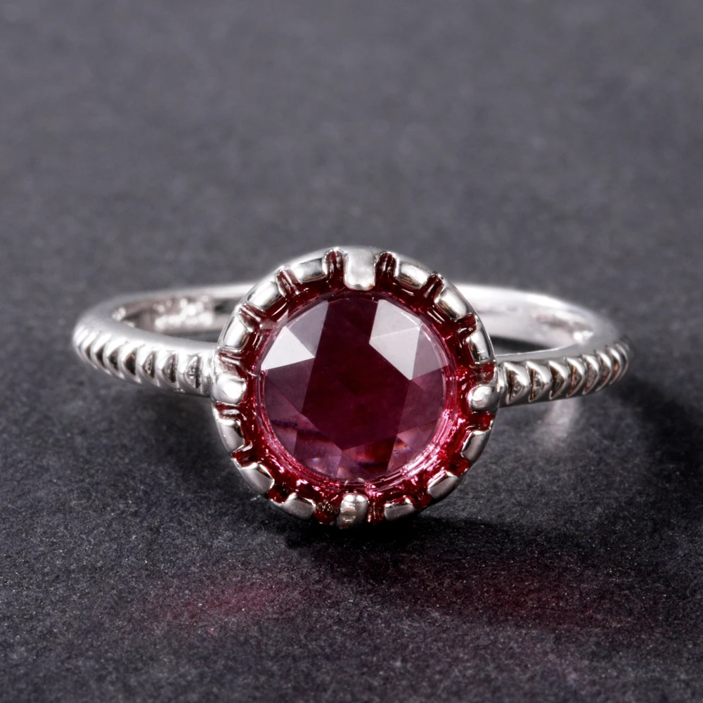 Комплект из 2 предметов, 8x8 мм Шарм халцедон 925 кольца красочные Обручение Свадебная вечеринка Для женщин Серебряные ювелирные изделия аксессуары 2,3 г