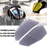 for duke 390 790 duke390 duke790 2018 2019 2020 motorcycle front headlight screen guard lens cover shield protector