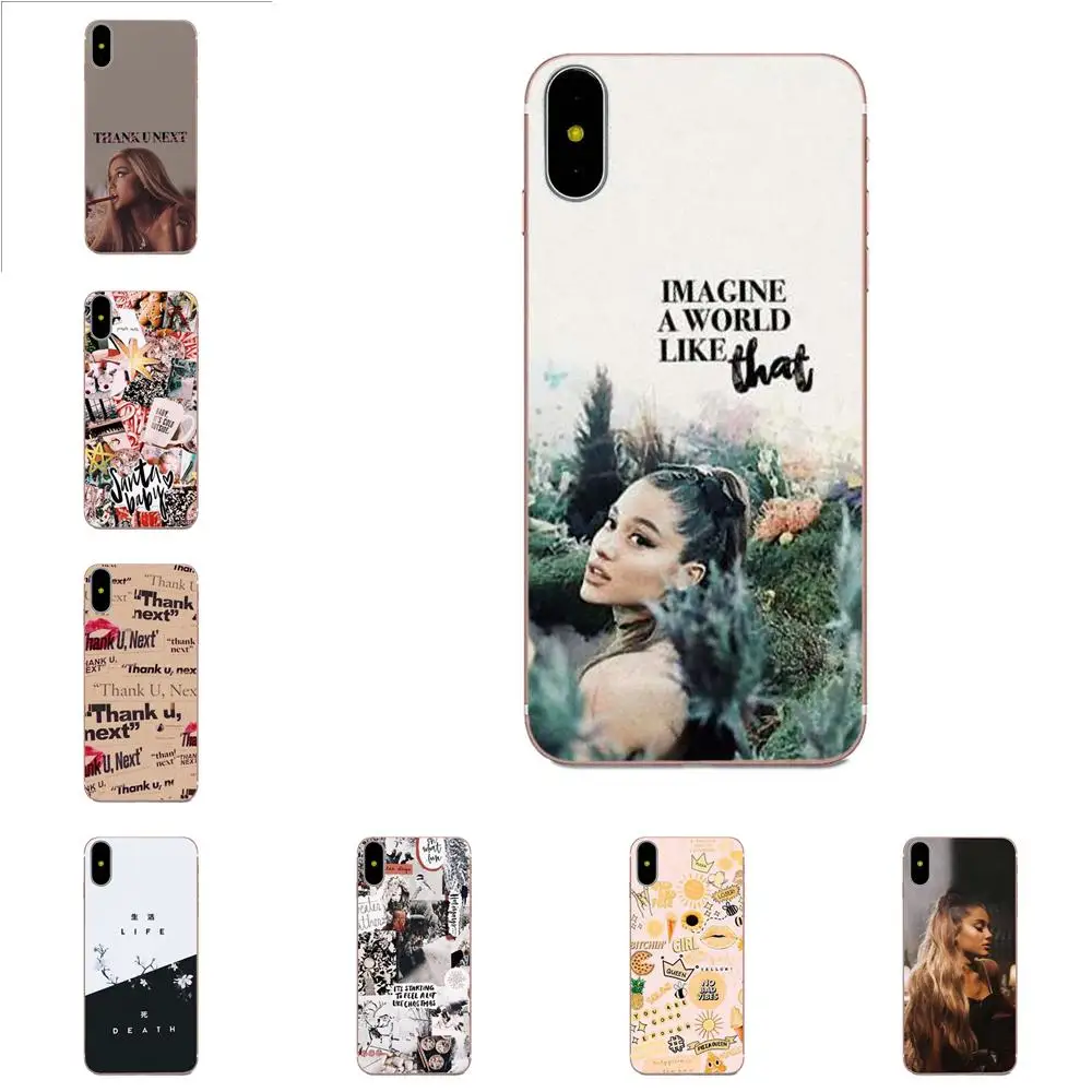 Мягкий чехол для телефона Ariana Grande Thank U Next Samsung Galaxy A51 A71 A81 A90 5G A91 A01 S11 S11E S20 Plus