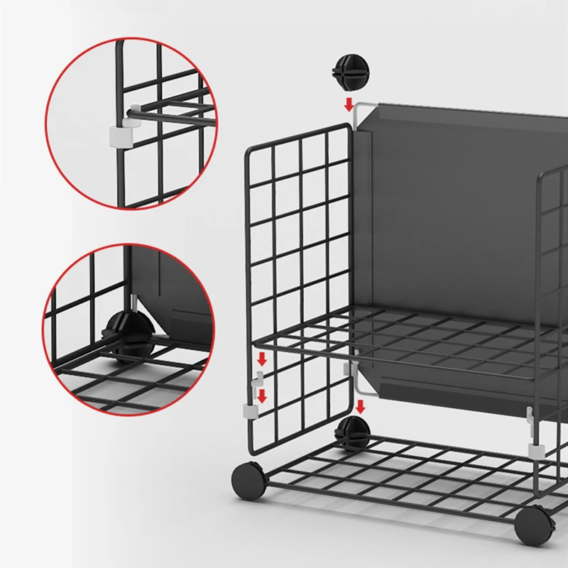Настольный стеллаж для хранения офисный держатель файлов органайзер косметики и