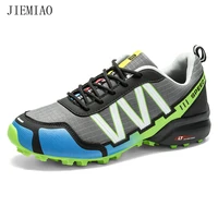 jiemiao high quality hiking shoes male mountain climbing trekking shoes man off road sport walking shoes men trendy sneakers
