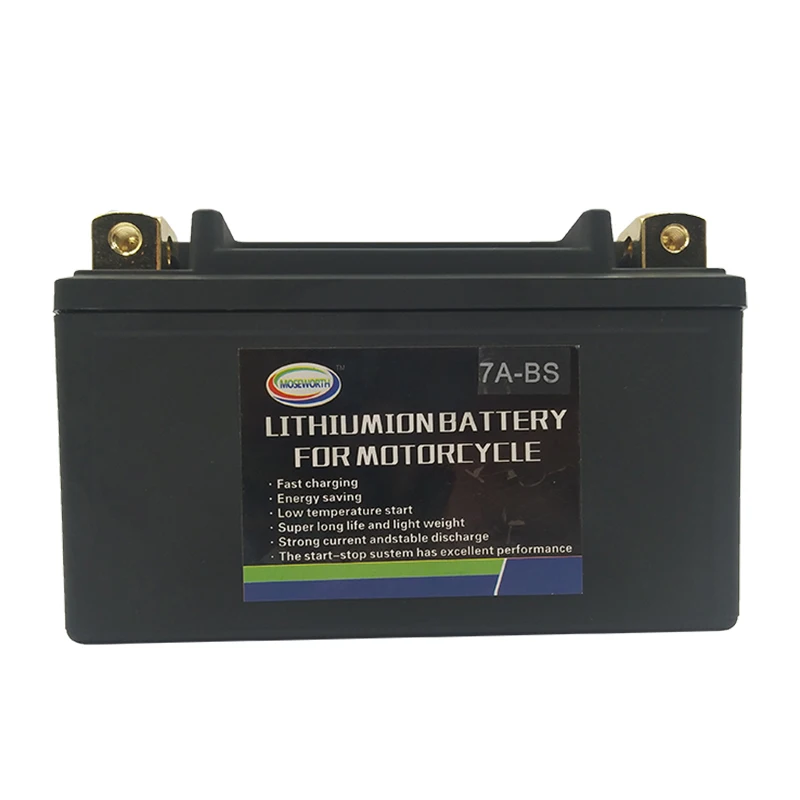 Батарея скутера 12V литий-железо LiFePO4 7AH 7A-BS 300CCA Размер 150x87x93mm BMS доска фосфат батарея для различных мотоциклов