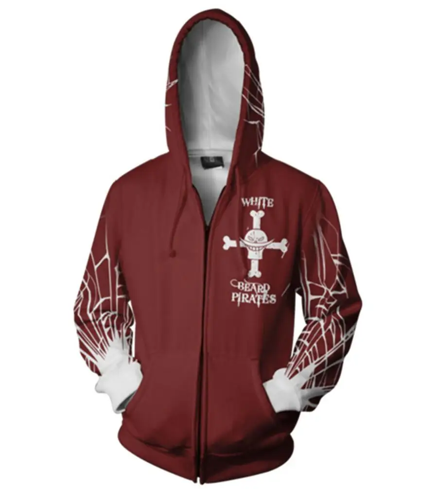 3d Digital Printing ONE PIECE Trafalgar Law Costume Hoodie Cosplay Sweatshirts Clothing Costumes