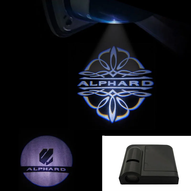 

Wireless Led Car Door Welcome Laser Projector Logo Ghost Shadow Lights For ALPHARD Vellfire Camry Corolla RAV4 CHR HighLander