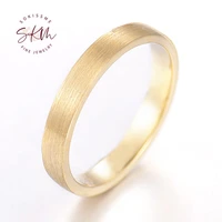 skm 14k yellow gold rings for women wedding rings classic engagement rings designer promise luxury fine jewelry