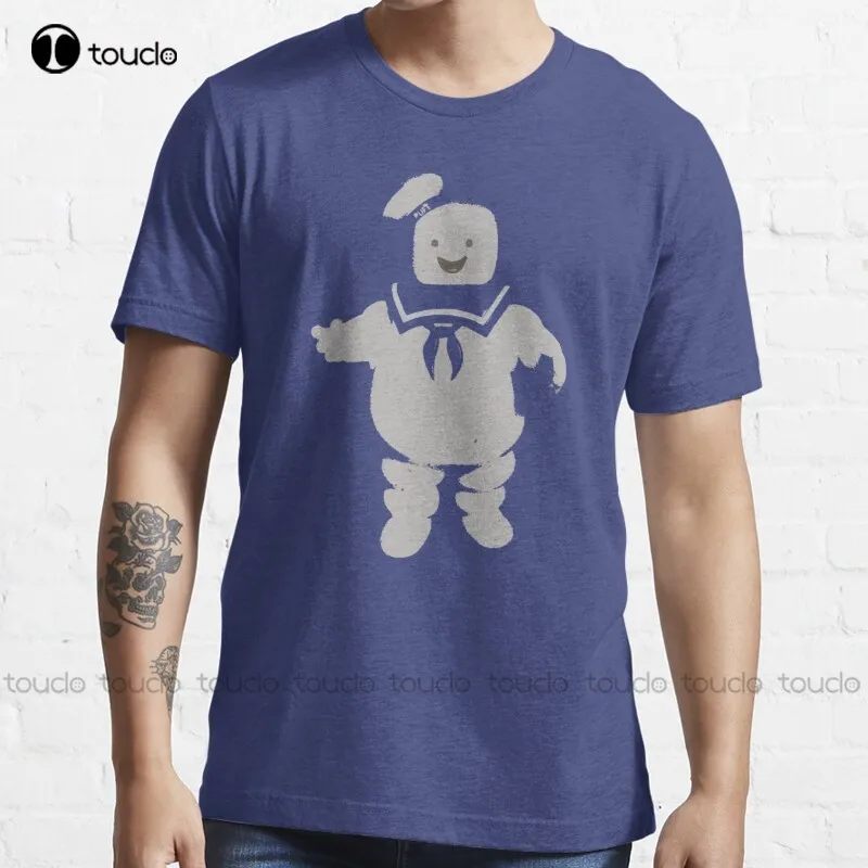 

New Mr. Stay Puft Marshmallow Man T-Shirt Cotton Tee Shirt men hawaiian shirts Unisex