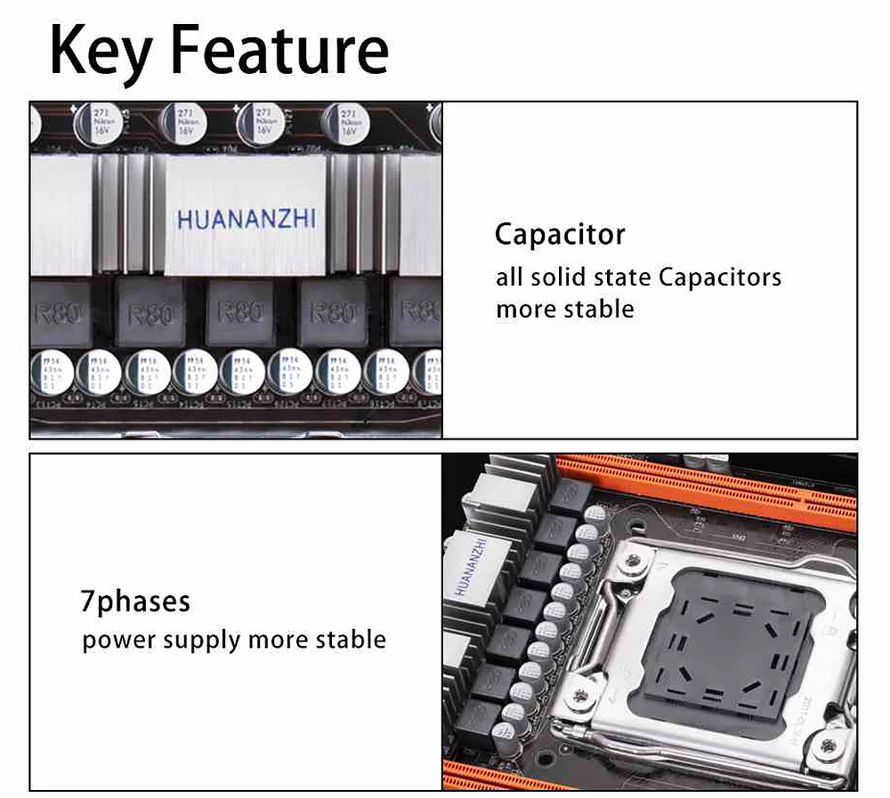 Huanan Zhi X79-4M материнская плата X79 для Intel LGA 2011 E5 2650V2 2660V2 DDR3 1333/1600/1866 МГц 32 Гб SATA2.0 USB2.0 M-ATX материнская плата