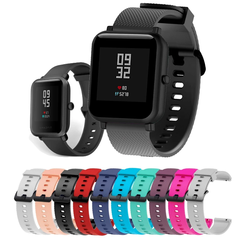 

Ремешок на запястье для Amazfit Bip GTS браслет 20 мм ремешок для часов браслет для Xiaomi Huami Amazfit Bip ПЭТ стеклянная пленка для Amazfit Bip S
