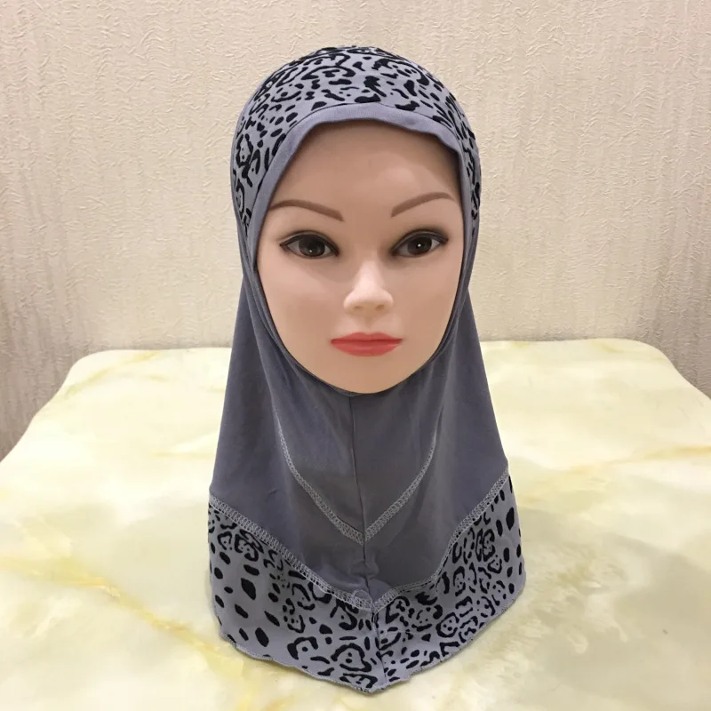 Детский мусульманский женский исламский арабский молитвенный шарф Шапочка шали