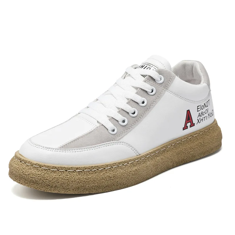 

Men's Shoes Trend Sneakers Spring Men's Small White Shoes Low Help Fashion Board Shoes Men Zapatos Casuales De Los Hombres