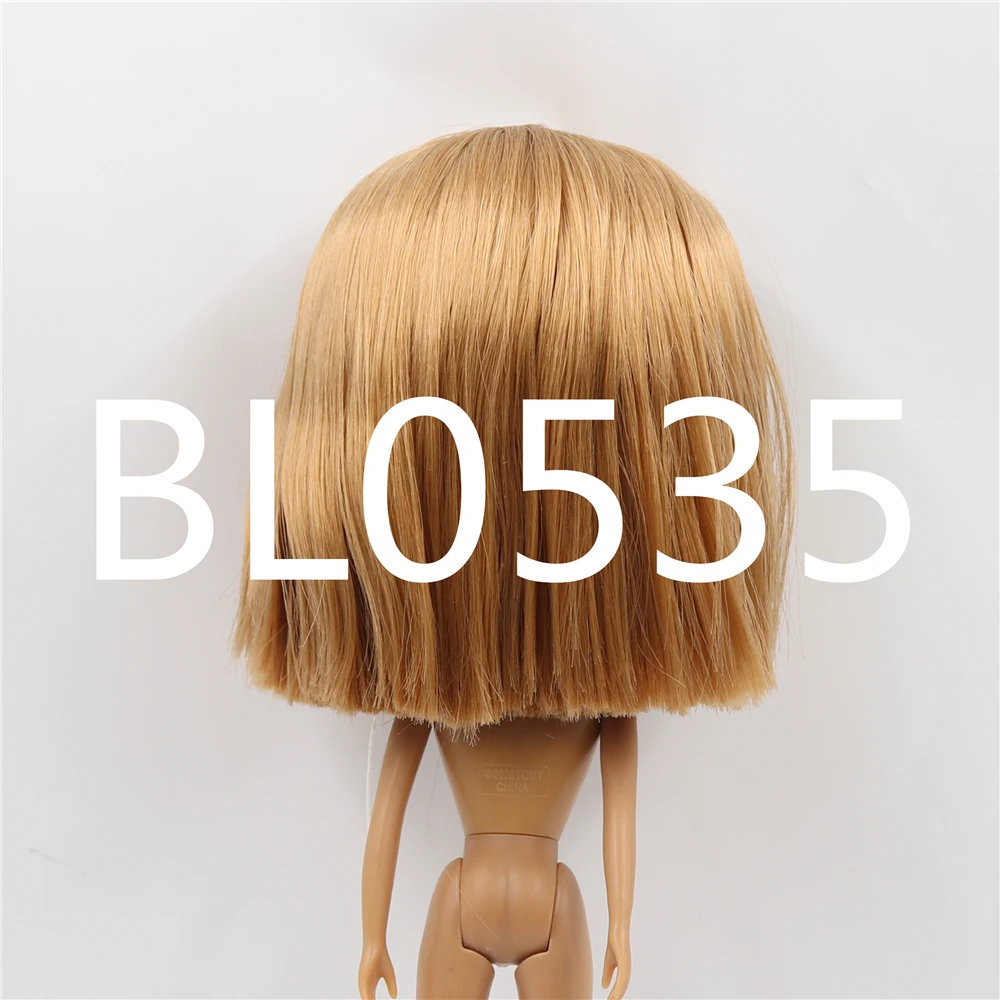 DBS blyth кукла ледяной парик только rbl головы и купола прямые волосы жирные игрушка |