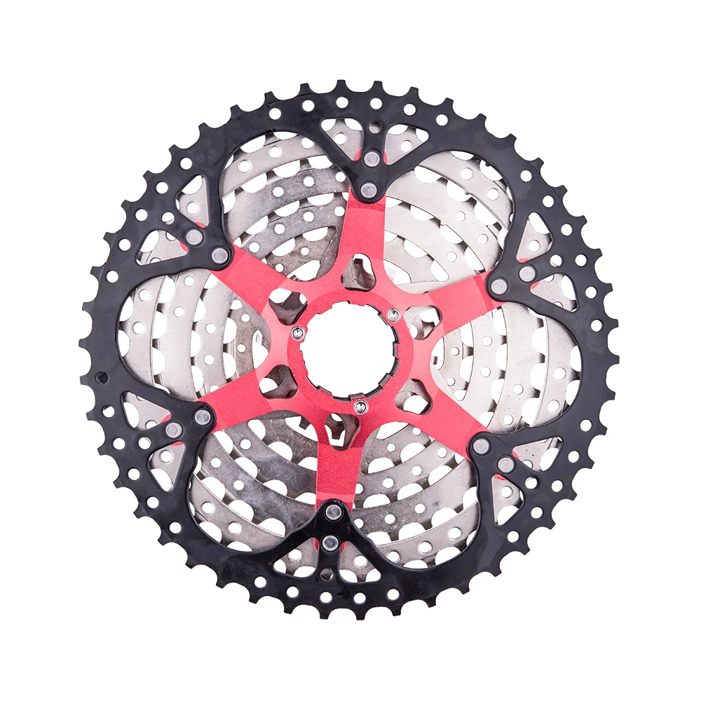 Велосипедная кассета ZTTO mtb 8 скоростей 11-46T свободное колесо стальной маховик для