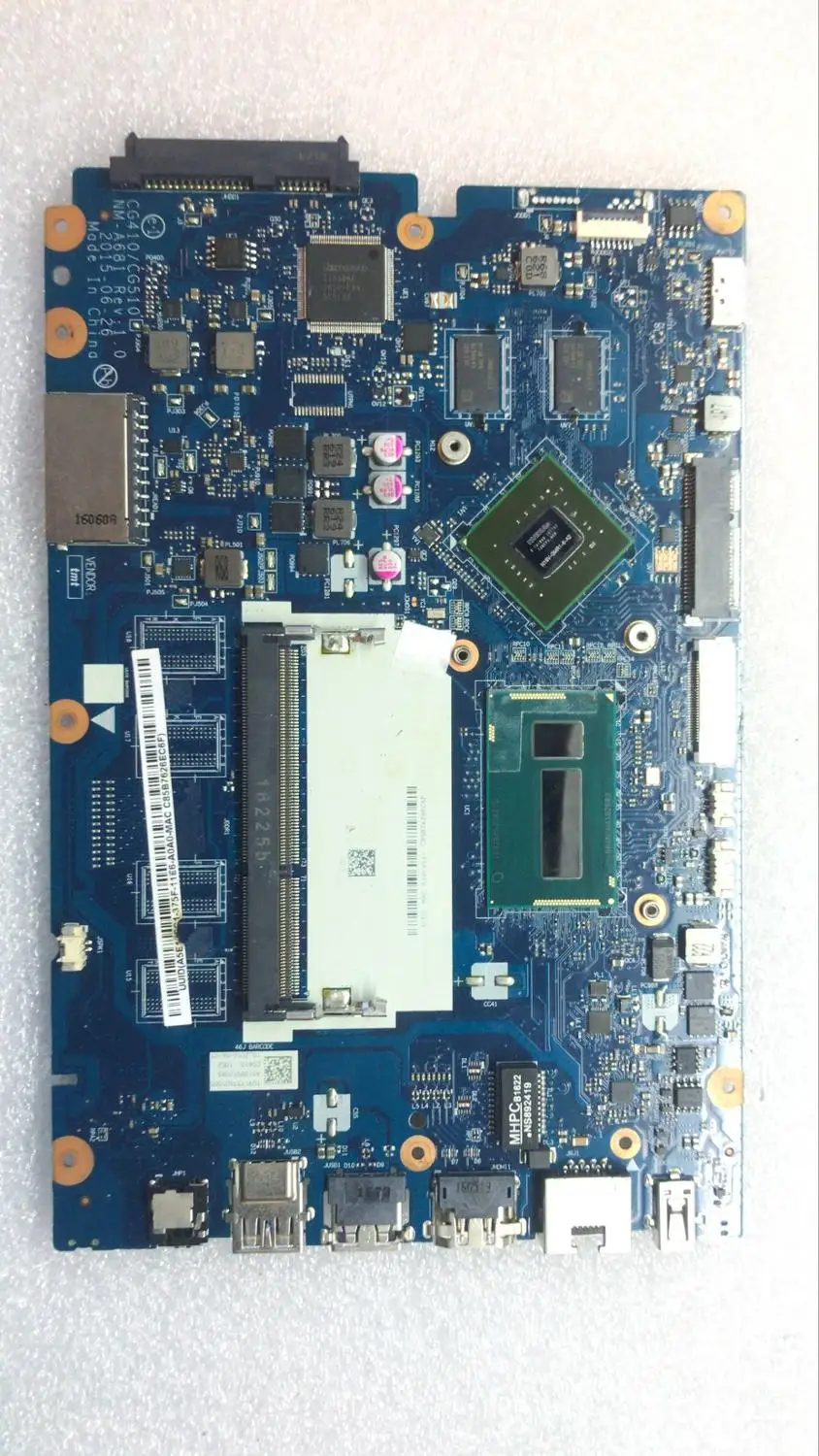 CG410/CG510 NM-A681 подходит для lenovo B50-50 100-15IBD ноутбук материнская плата Процессор i3 5005U GPU GT920M тестовая работа
