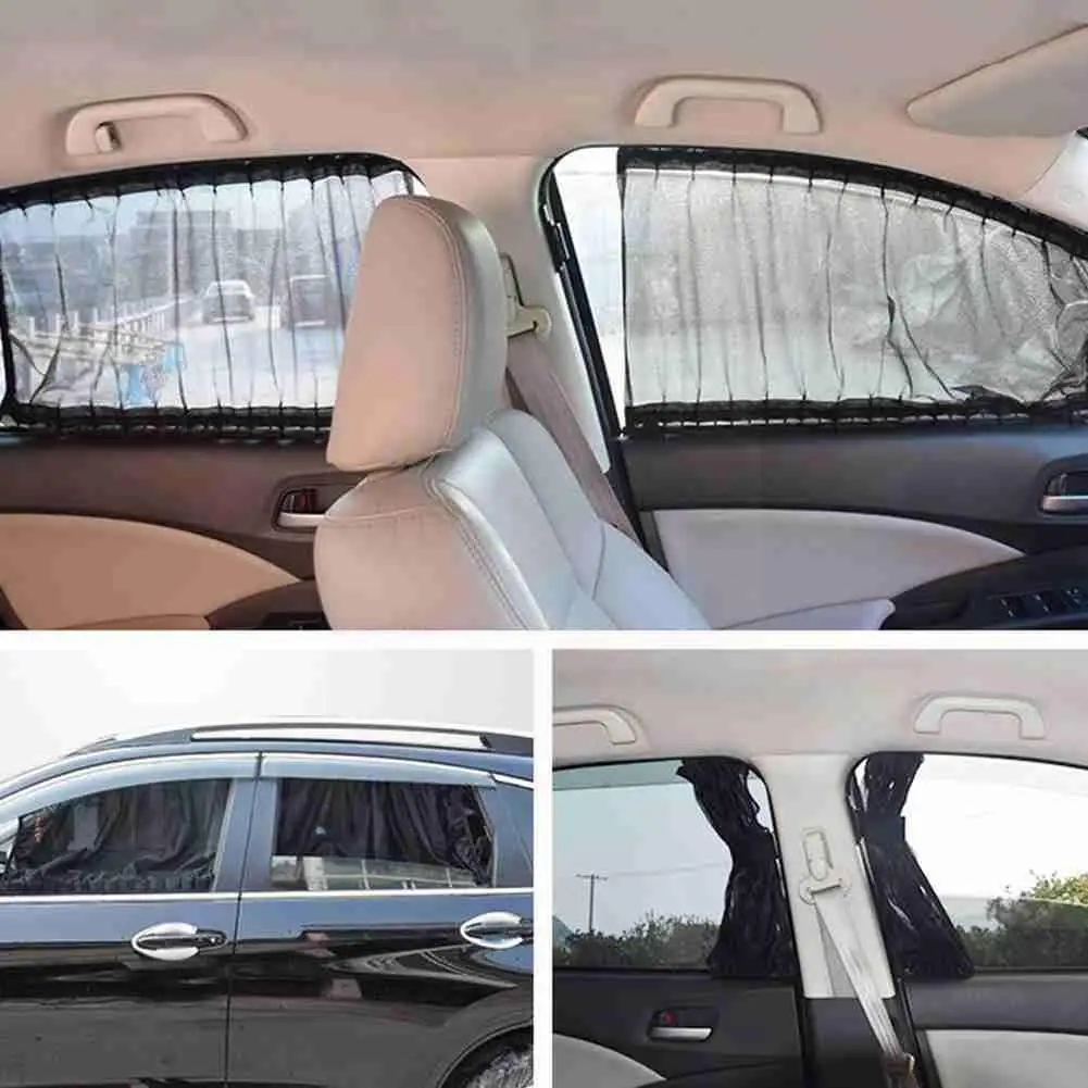 

Window side sunshade protection curtain sunshade blocker protection UV M9D3