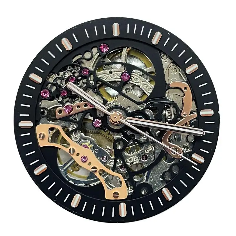 

2021 mens automatic hollow watches classic style 42mm full stainless steel strap waterproof sapphire super luminous u1 watch