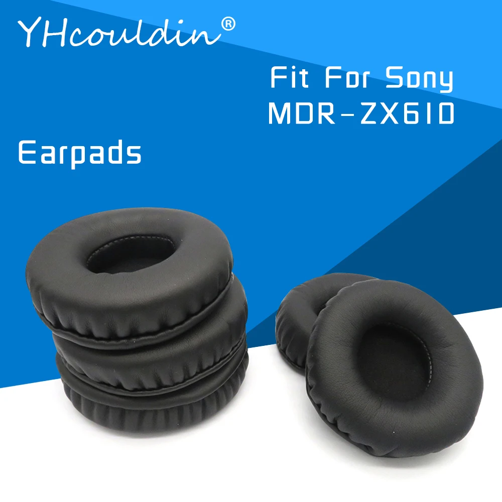 YHcouldin амбушюры для Sony MDR ZX610 аксессуары наушников Сменные смятые кожаные мягкие