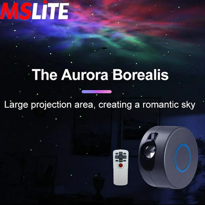 Blalck Galaxy Star Projector with LED Nebula Cloud,  Stage Light Remote Control for Kids Adults Bedroom/Home