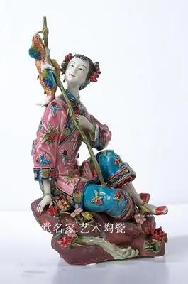 

Возвращение к классическим фигурам в стиле кукол shiwan керамическая модельная комната для девушек мисс девушка красота фигура скульптура ст...