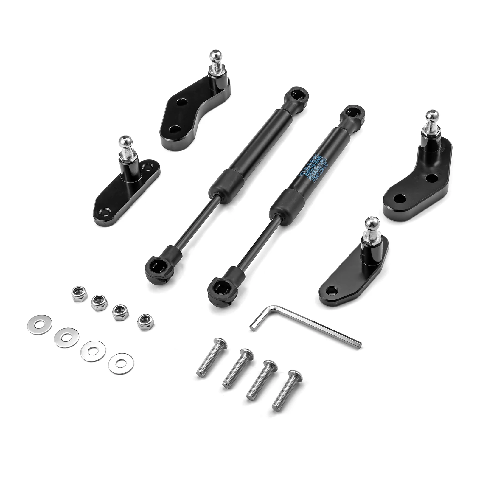 

Motorcycle For 2017-2021 Can am Maverick X3 and Maverick X3 Max Aluminum Black Front Rear Door Opener Kit